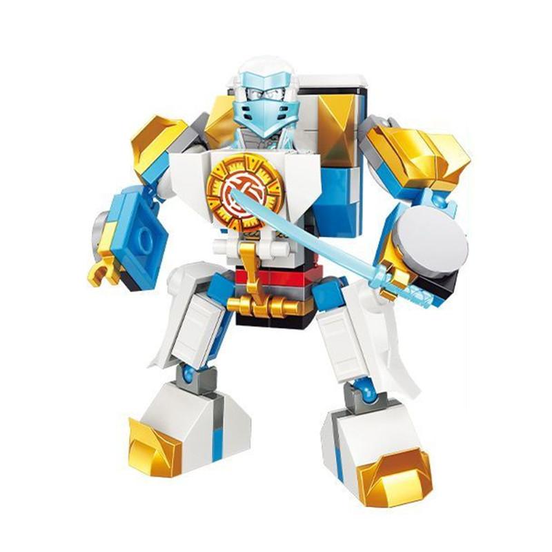 Ninja Dragon Building Blocks Mini Compatible Figures Bricks Kit Classic Movie Model Kids Toys Boys For Children