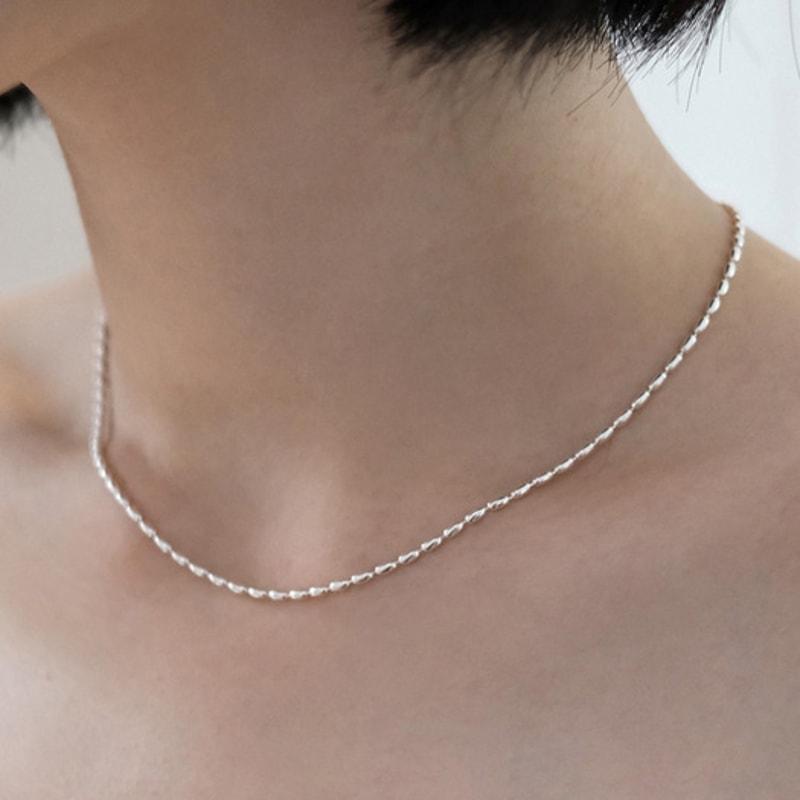 

LNMD Egg ball chain necklace Free (40cm + 3cm extension chain)