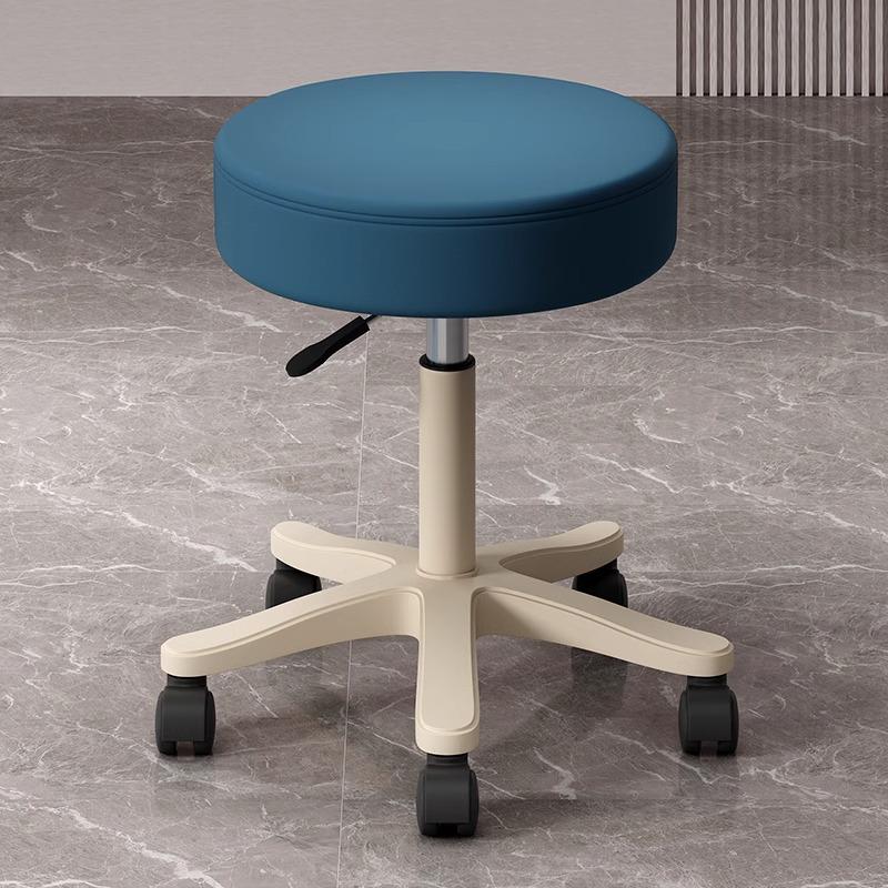 Beauty Salon Swivel Stool: Hairdresser, Nail Technician, Makeup Artist, Barber Wheeled Chair