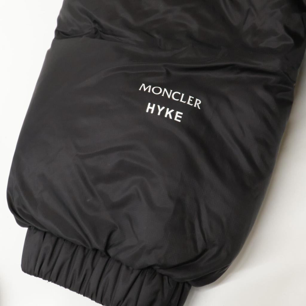 MONCLER Excellent condition x HYKE GALENSTOCK 22 zip-up down jacket Jacket 3 blackUsed