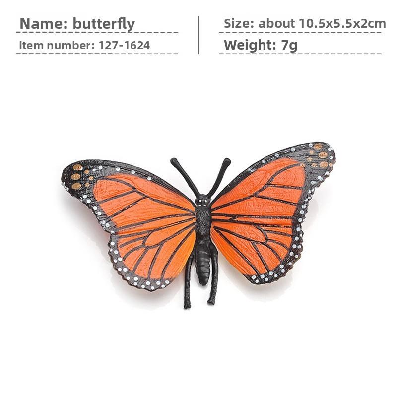 Jungle Rainforest Insect Butterfly Poison Spider Pvc Model Set With Realistic Wildlife Display For Nature Enthusiasts