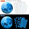435pcs/set Luminous Moon Stars Dots Wall Sticker Kids Room Bedroom Living Room Home Decoration Decals Glow In The Dark Stickers