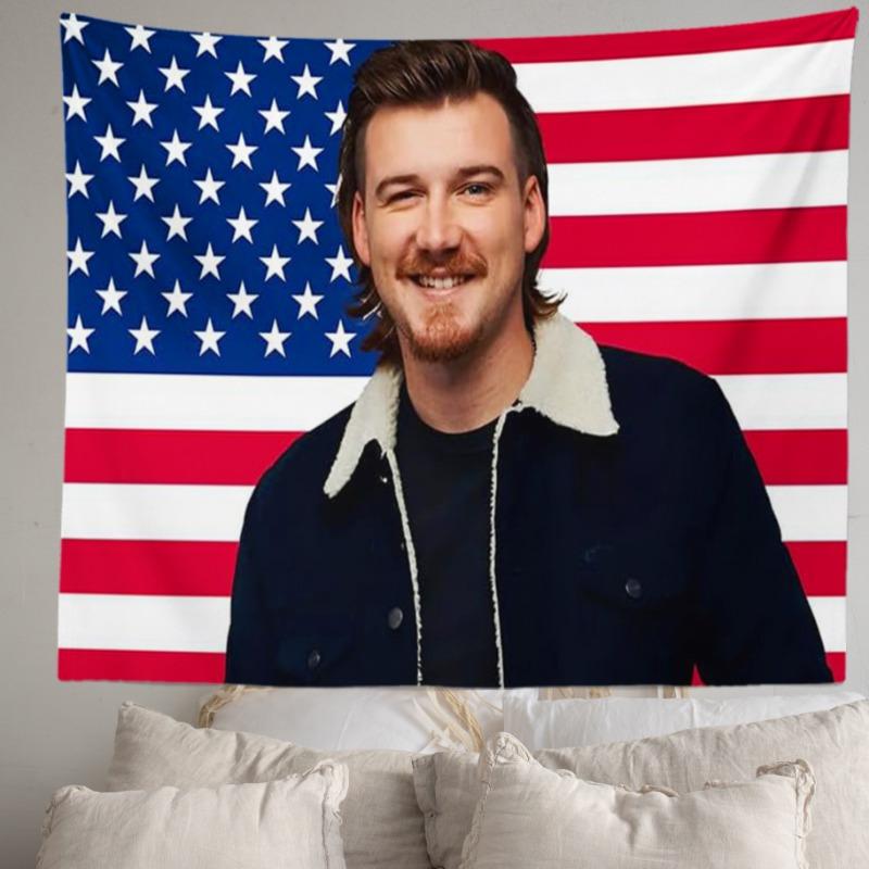 

1pc Shane Madej USA Flag Tapestry Creator Fan Gift Dorm Bedroom Wall Decor 74x94cm(29x37in)