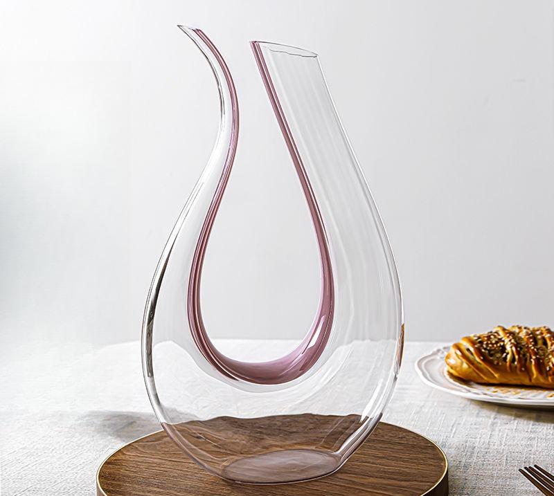 

Хрустальный декантер Европейская интернет-знаменитость винный U-образный домашний лебедь винный кувшин высококачественный персонализированный кувшин для наливания