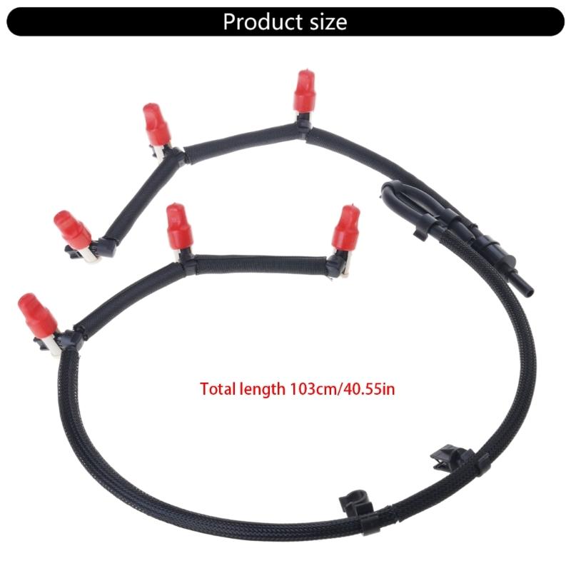 LR013196 LR032107 Car Leak Offs Fuel Pipe Return Set For Select Models Automobile Fuel Overflow Hose