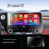 Compatible Tempered Film for Lexus ES200/300h: Interior Console & Navigation Screen Protector.