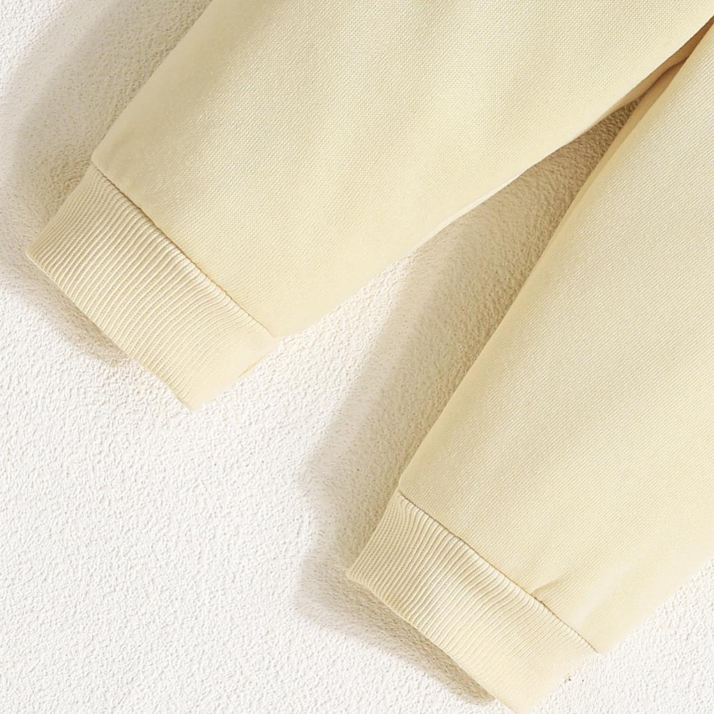 Modischer Zweiteiler für Mädchen, Pink, mit Kapuze, Herz- und Blumenmuster, Langarm, Lange Hose