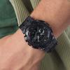 CASIO Men Liquid Crystal/Analog Dual Display Series 55mm Black Watch GA-110SKE-8ADR GA-110SKE-8ADR