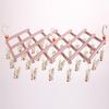 29-Clip Foldable Windproof Quick-Dry Multi-Functional Clothes Rack