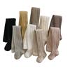 Höst Nya Flickors Underdel Tights Stickade Baby Underdel Strumpor Baby Barn Tights Grossist Bomull