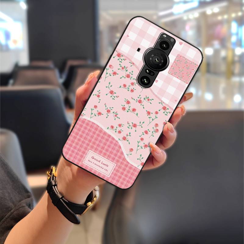 Graffiti Anti-dust Phone Case For Sony Xperia Pro-I Animals Durable Full wrap Dirt-resistant Waterproof Cartoon Cute TPU