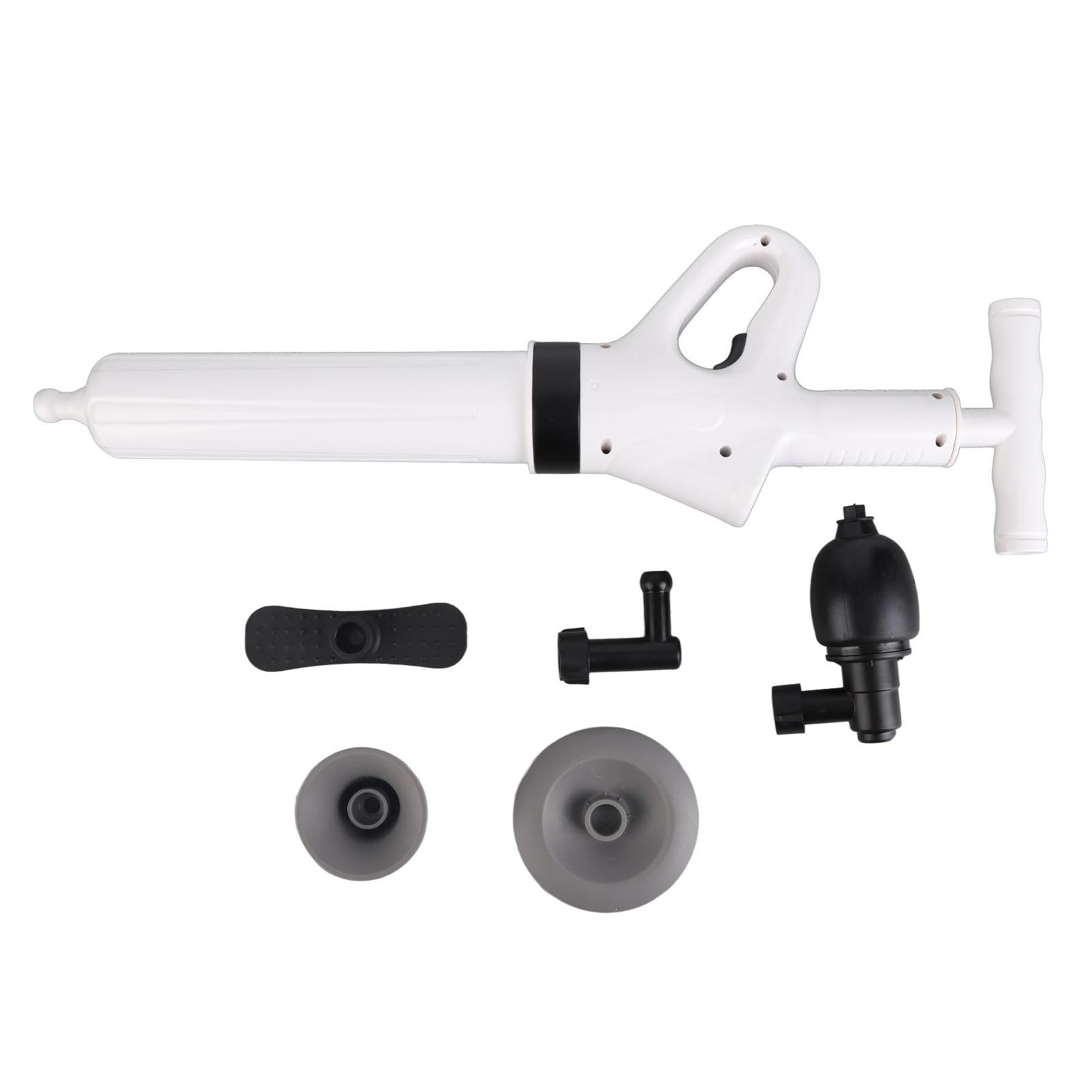 

Toilet Plunger Drain Unblocker Dredge Equipment Tool Set Kit for Kitchen Bathroom