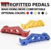For Zontes G1 125 ZT125 G1 ZT125U ZT 125 U ZT 310X ZT310R Motorcycle Accessories Rear Pedal Passenger Footrest Pegs Foot Plate