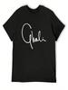 Ghali Rapper Italian T-Shirt Aesthetic Clothing Cute Tops Valentines Clothes Unisexs T Shirts Pack
