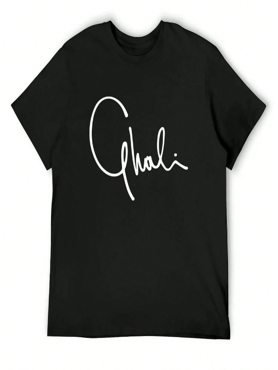 Ghali Rapper Italian T-Shirt Aesthetic Clothing Cute Tops Valentines Clothes unisexs T Shirts Pack S разноцветный