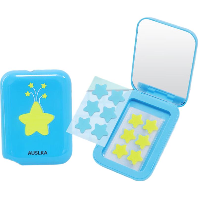 Патчи от прыщей AUSLKA Beauty Звезда желто-синяя