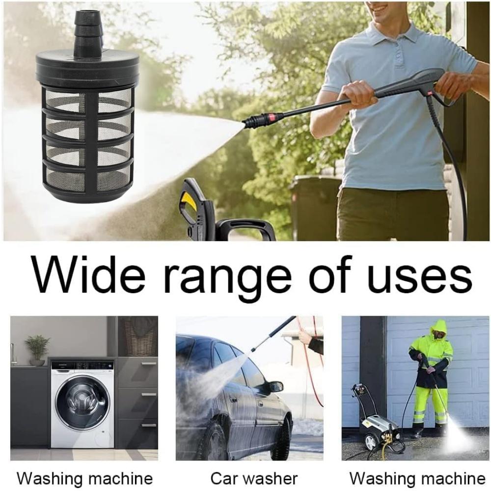Suction Hose Filter Pressure Washer Hose Water Pump Suction Strainer Filter For 280/380 Intake Hose Garden Tools Accessories