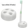 Mini Porte-Brosses à Dents en Céramique Pour Organisateurs de Plan de Travail de Salle de Bain | Supports de Brosse à Dents Compacts Hygiéniques Base