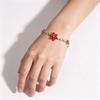 Y2K Chain Bracelet Crystal Women's Bracelet Sweet Flowers Bracelet