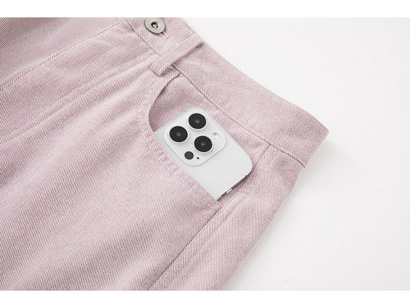 Damskie Proste Jeansy Banana z Wysokim Stanem - Wiosna 2025 Luźne Spodnie Casual z Szerokimi Nogawkami i Zakrzywionym Krojem