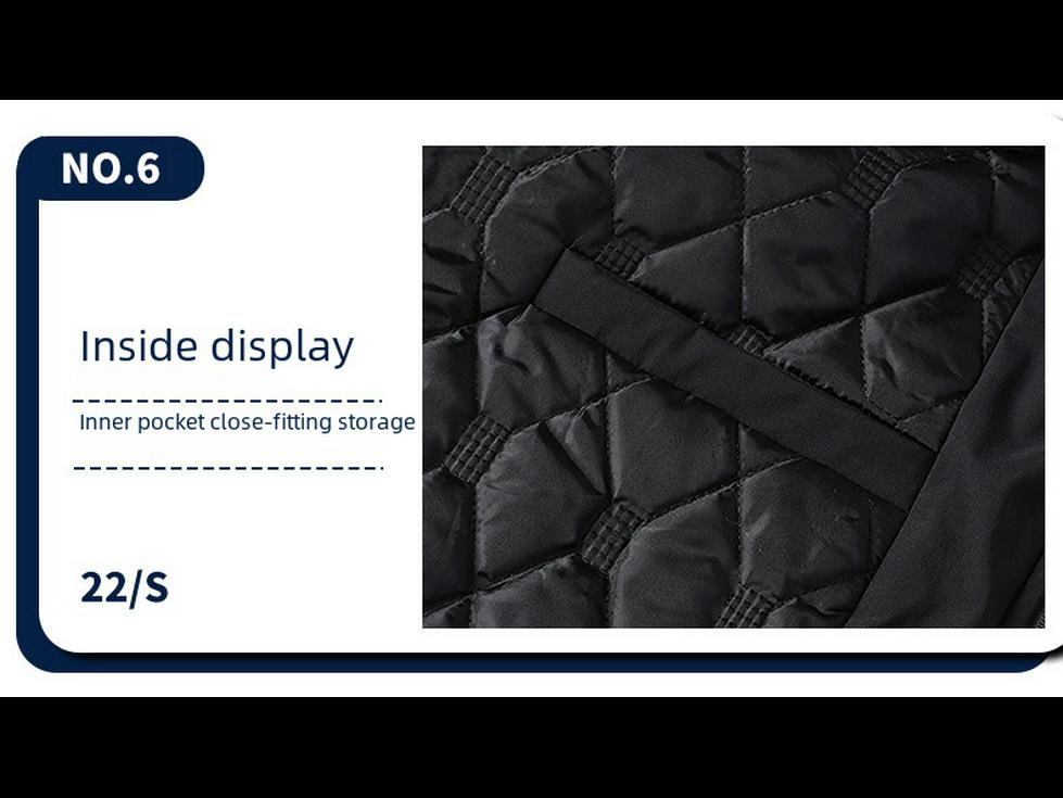 Men's Winter Plus Velvet Thickened Jacket for Ages 40-70