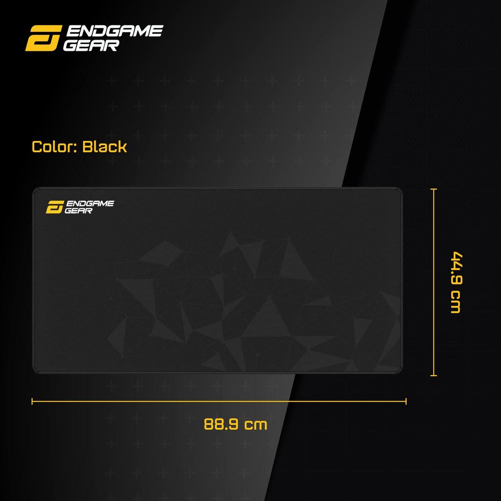 Endgame Gear Gaming Mouse Pad/Desk Mat, 890mm, Stealth Black, EGG-MPJ-890-SBK
