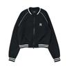 New MLB Varsity New York Yankees Jacket Women's Black 3FTRV1251-50BKS