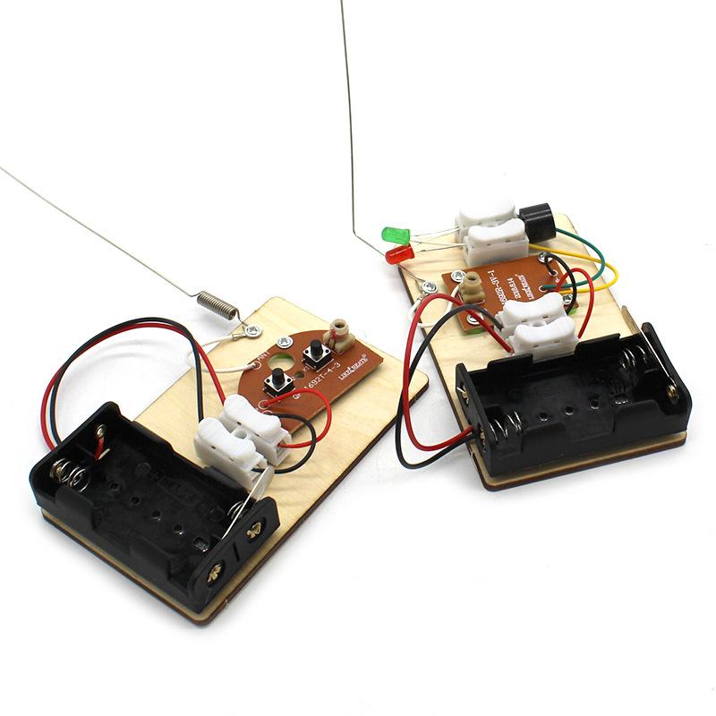 Diy Science And Technology Handmade Stem Kits Build A Telegraph Machine Learn Morse Code Electric Circuit Experiment (No Battery