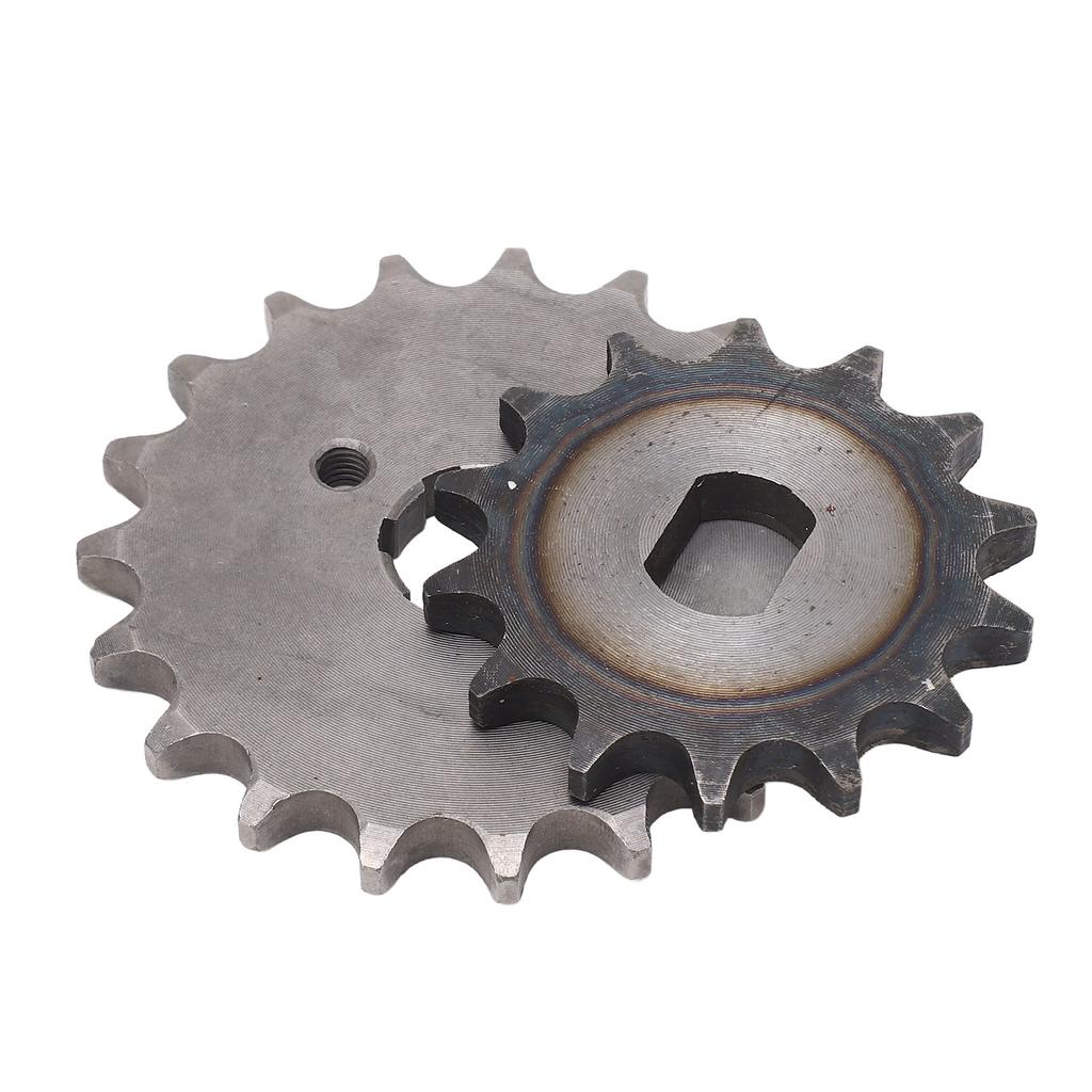 428 Motor Sprocket Set Steel 19T Front Engine Sprocket 14T H Hole Rear Chain Sprocket for 125cc 15cc 200cc 250cc Dirt