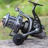 SOUGAYILANG Fishing Reel 10+1BB EVA Handle Sea Carp Spinning Reel Fishing Wheel 10000 Series Tackle