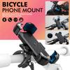 Motorcycle Phone Mount 360° Rotating Anti-slip Adjustable Cycling Cell Phone Holder Navigation Bracket for 4.7-7 Inch Phone