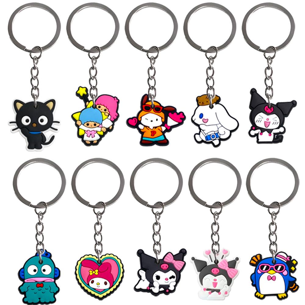 30 Sanrio Keychain Charms: Cute PVC Accessories & Gift Pendants