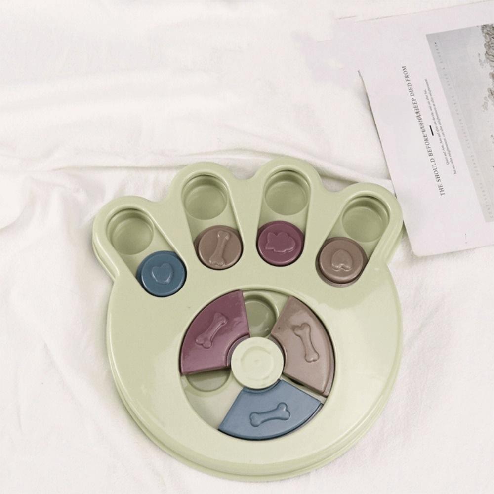 Anti-Choking Pet Slow Bowl Durable Pet Food Dispenser Dog Puzzle Toys  Puppy Training