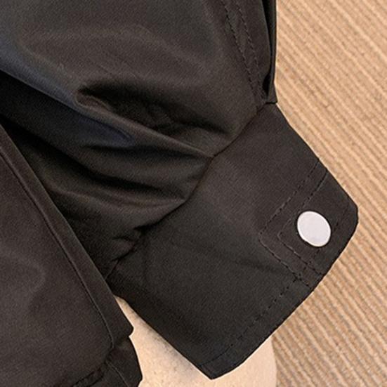 Women's Thicken Fleece Lined Drawstring Parka Windproof Warm Puffer Coat Faux Fur Hooded Down Jacket Winter Outerwear