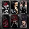 Bleach Zaraki Kenpachi Soft Phone Case for iPhone 16 16E 17 Air 15 Pro Max 14 Plus 13 Mini 11 12 7 Black Cover Back Shell