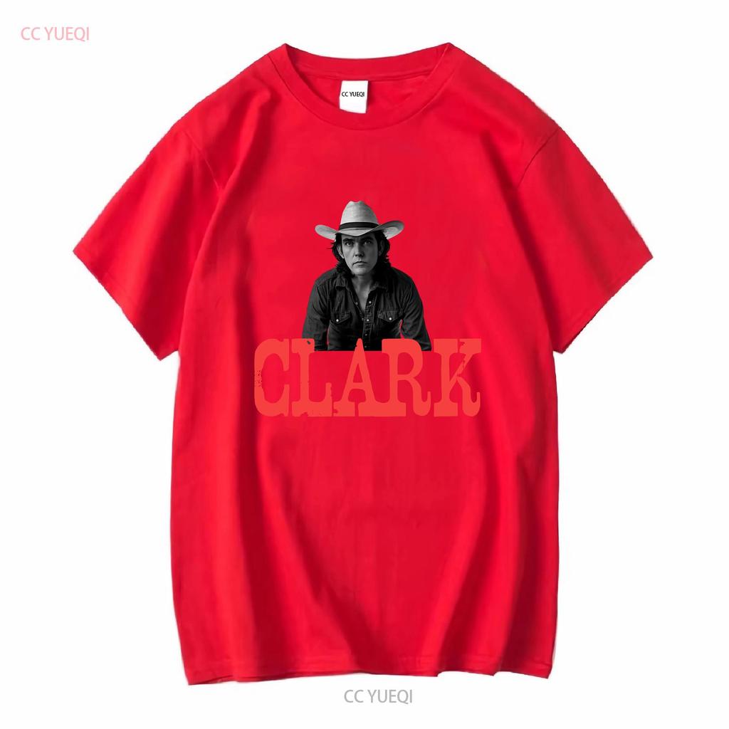 GUY CLARK Country Singer T Shirt vintage Washed Soft Stylish Top For Everyday Wear homme Stretched designer clothes Slightly