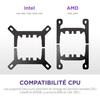 Watercooling - NZXT - RL-KR360-W2 - Kraken Plus 360 RGB - Customizable 1.54" Square Screen and RGB Fans - White