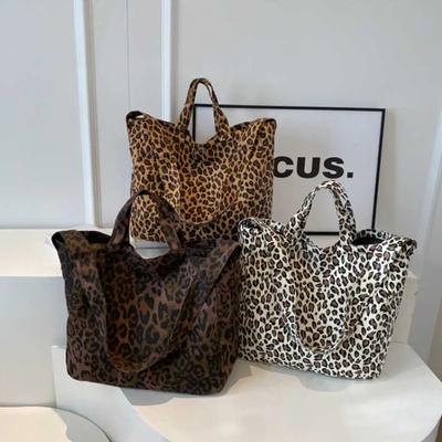 Design de leopardo moda coreana grandes bolsas crossbody para mulheres bolsa de viagem bolsa de compras bolsa de ombro