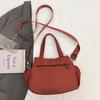 Women's Solid Color Handbag Shoulder Crossbody Bag