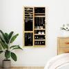 VidaXL Jewelry Cabinet with Mirror and LED Lighting Wall-Mounted 353255