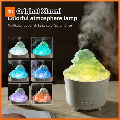 Xiaomi Rockery Flowing Water Landscape Design Desk Ultrasonic Humidifier USB Aroma Diffuser with 7 Colors Led Light for Home Room Decor