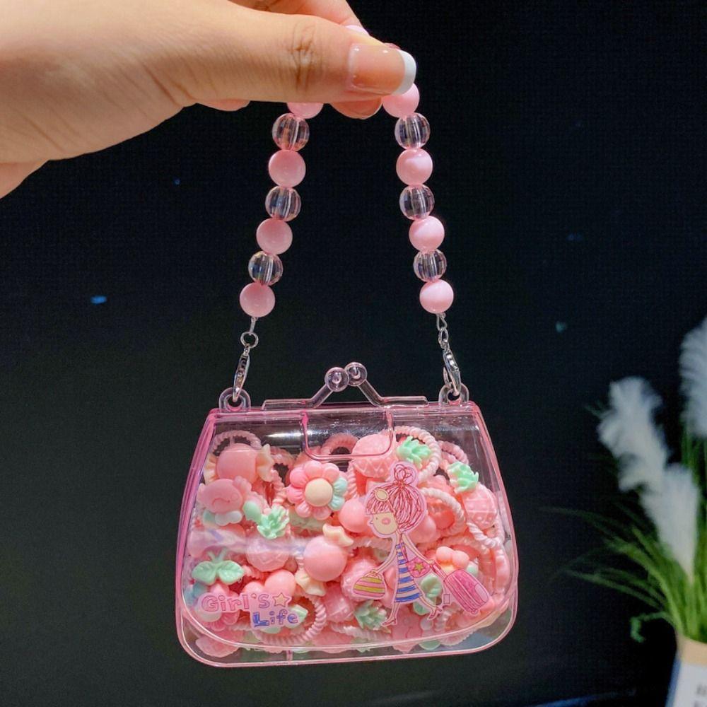 Sweet Hair Ropes Cute Cartoon Headbands Fashion Bow Hair Ties  for Kids