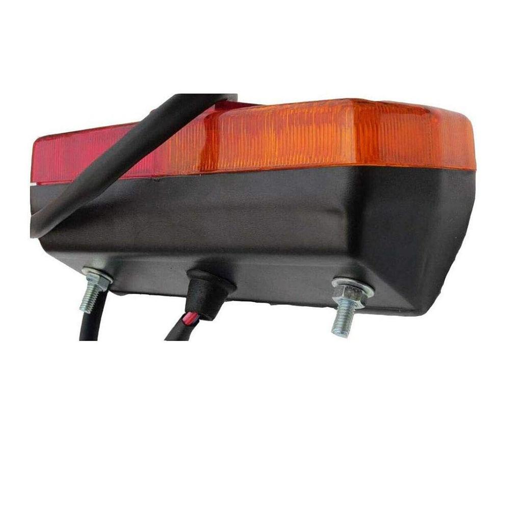 Rückleuchte Lampeneinheit mit 12V Glühbirnen Ersatz für Massey Ferguson 230 240 250 265 275 290 Case IH / David Brown Traktoren