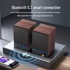 Philips SPA2200 Desktop Bluetooth & Wired Wood Speakers