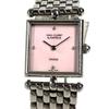 522642 Pink Shell Classic Cale 4PDiamond Women's Wristwatch