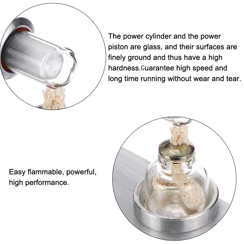 Double-cylinder Hot Air Stirling Engine Model With Light School Demonstration Educational Toy Science Kid DIY Experiment
