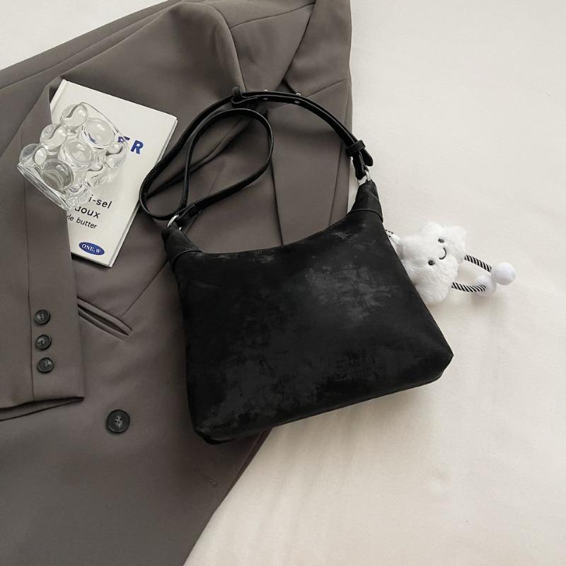 

Новая модная персонализированная сумка-мессенджер через плечо для通勤 с подвеской, на молнии, с бантом и пряжкой, женская сумка