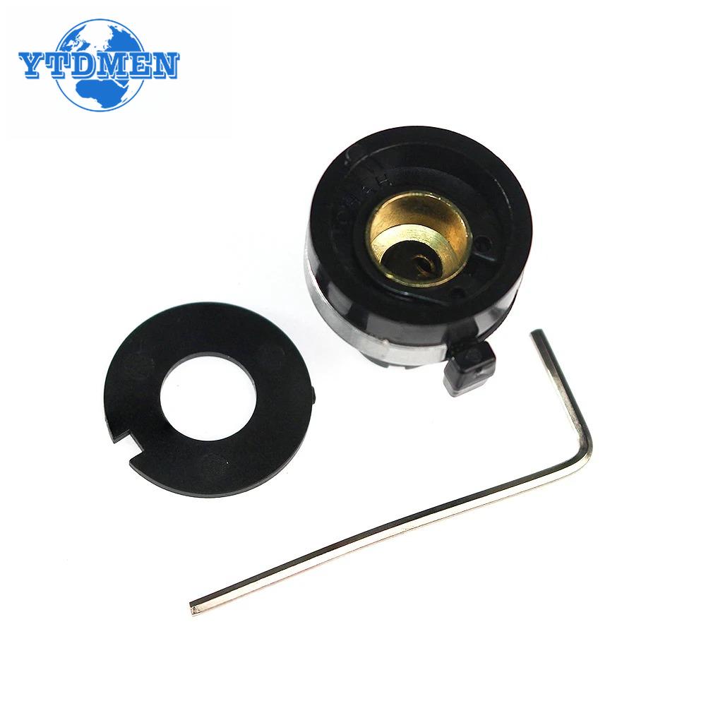1Set 3590S 6.35mm WXD3-13 Potentiometer Precise Dial Knob with Locking 3590 Knob Hat Kit
