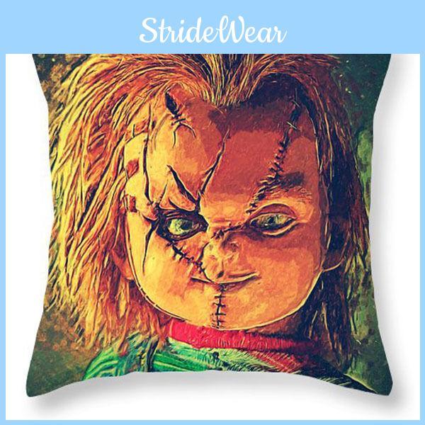 Chucky Guy Good Doll Horror Movie Design Cushion Pillow Case Cover New