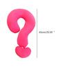 Soft and Comfortable Pillow Question Mark Pillow Cushion Plush Home Sofa Bedroom Sleep Cushion Cartoon Birthday Gift